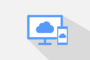 Free cloud computing connection cloud vector