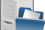 Free computer file network vector
